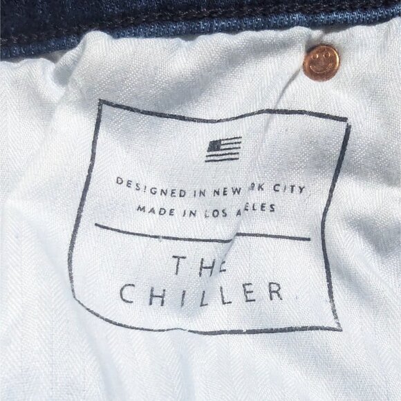 AYR The Chiller Skinny Sunrise Mid-Rise Womens medium wash Jeans size W 32 L 32 - Picture 7 of 16